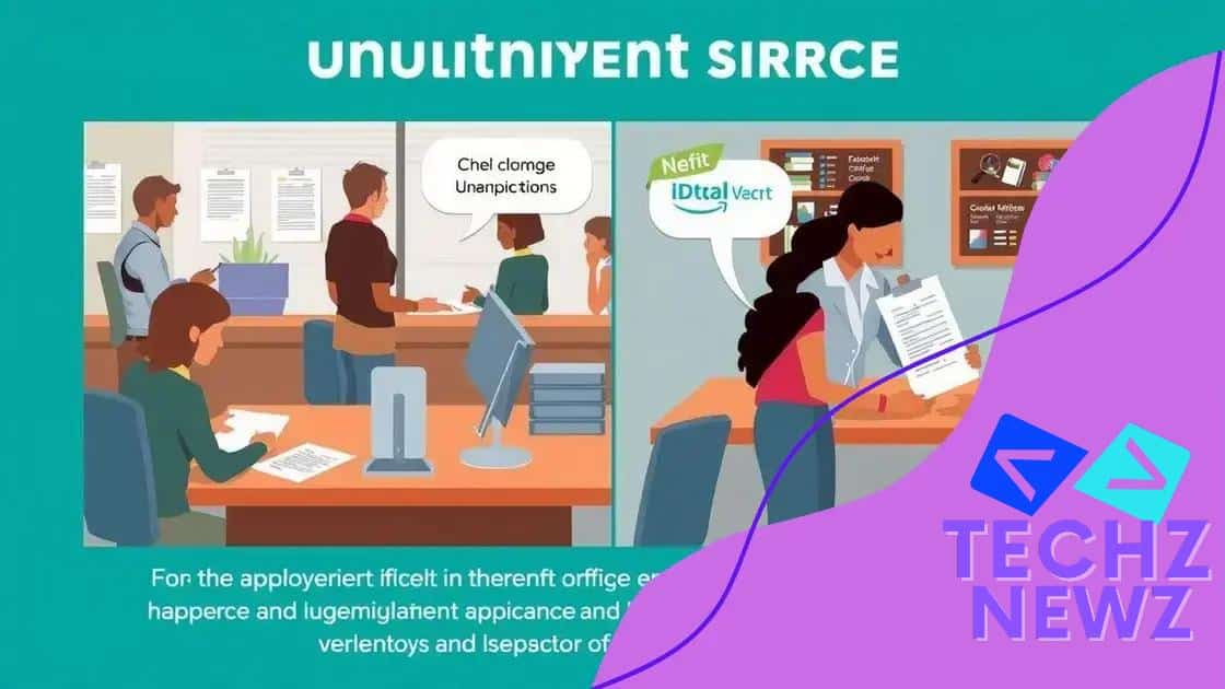 Challenges in the unemployment benefits system