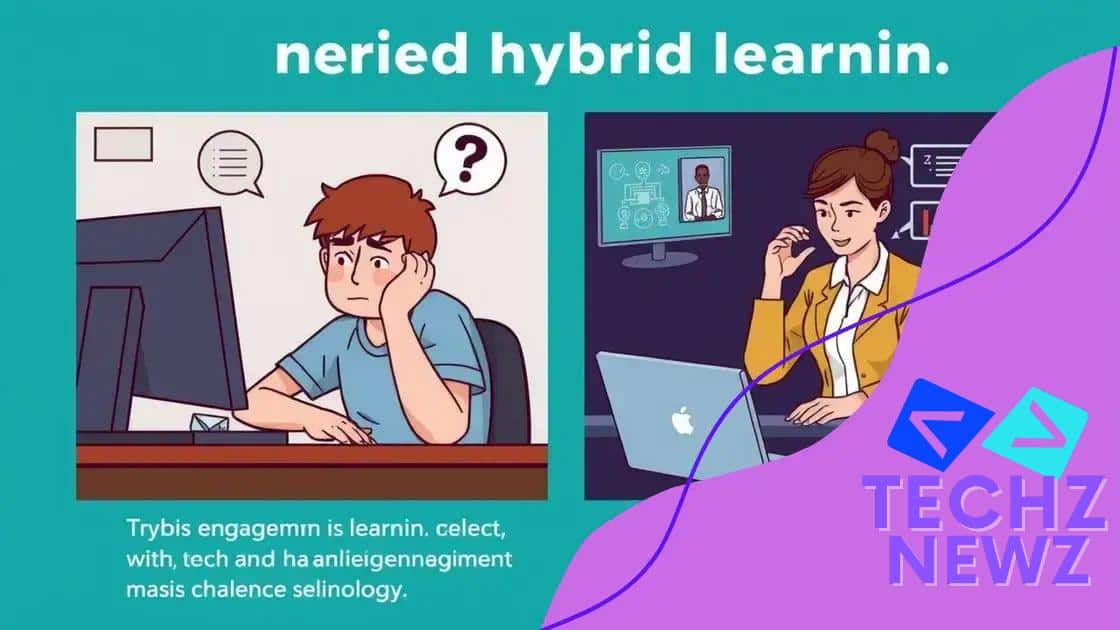 Challenges faced with hybrid learning post-pandemic