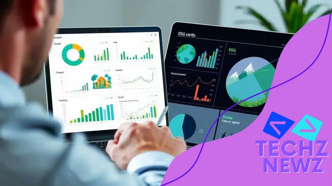 Impact of ESG on portfolio management