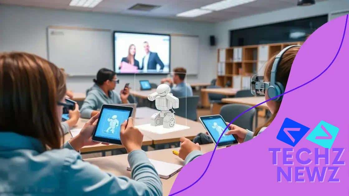 Implementing augmented reality in online courses