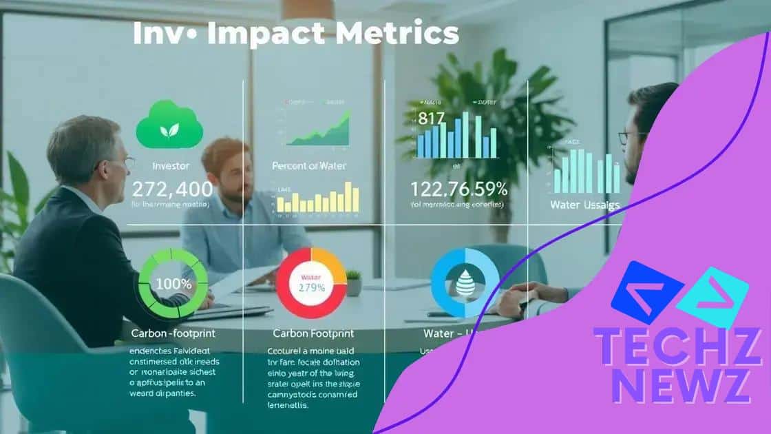 Assessing the impact of your investments