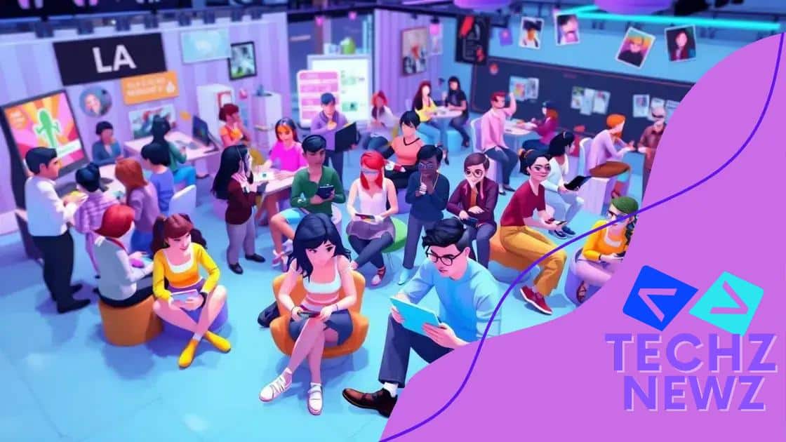 Social interactions in virtual environments