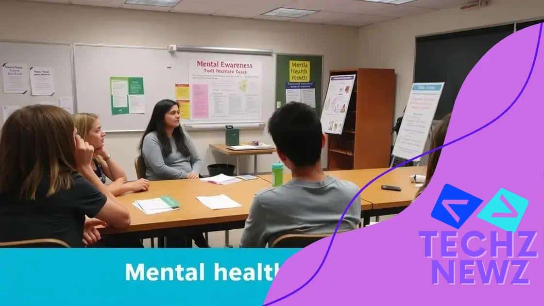 How to integrate mental health awareness in curricula